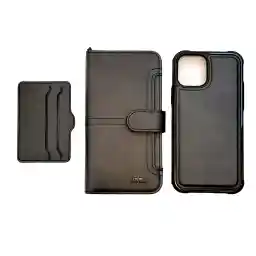 کاور KDOO مدل jdk مناسب برای گوشی موبایل اپل iPhone 12 pro max به همراه جای کارت و کیف مگنتی