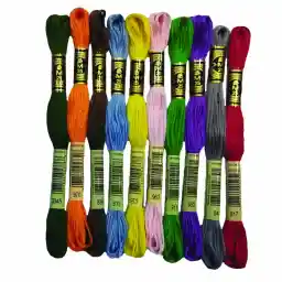 نخ گلدوزی دمسه مدل MULt مجموعه ده عددی