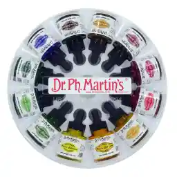 Dr. Ph. Martin's 800956-XXX Spectralite Private Collection Liquid Acrylics Bottles, 1.0 oz, Set of 12 (Set 2)