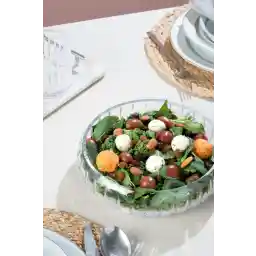 کاسه سالاد شیشه ای بزرگ گلمیس