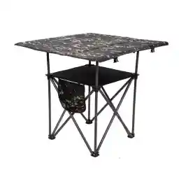 میز سفری توریست مدل pixel camo