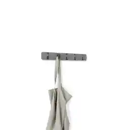 Umbra Flip wandkapstok met 5 haken, Grijs/tin