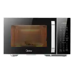 Midea 29L 2-in-1 Microwave Oven with Grill, Digital Touch Control, Child-Safety-Lock, 11 Pre-programmed Menus, LED Display, Grilling Roasting & Cooking Functions, Full Glass Finish - EG9P032MX