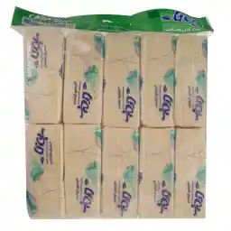 دستمال کاغذی 100 برگ بی تا طرح خانواده بسته 10 عددی
