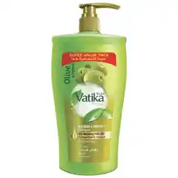 Vatika Naturals Nourish & Protect Cream Conditioning Shampoo Natural Extracts Of Olive & Henna Softens & Vitalizes Normal Hair - 1000 ml Clear, 1.0 count