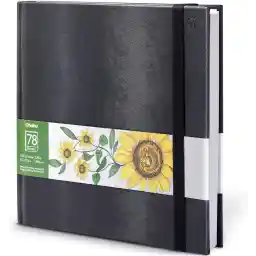 Ohuhu Marker Pads Art Sketchbook: 120Lb/200GSM Heavy Smooth Drawing Papers Hardcover Sketch Book Specially For Alcohol Markers (8.3 x 8.3 IN)