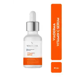 Viaderma Aydınlatıcı Leke Karşıtı Vitamin C Serumu 30 Ml Parlak Dayanıklı Görünüm %10 Vitamin C