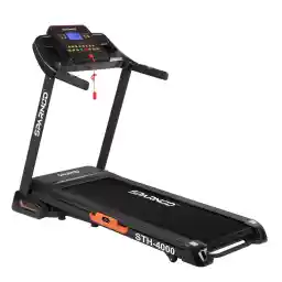 Sparnod Fitness STH-2200 (4 HP Peak) Automatic Treadmill - Multifunction Foldable Motorized Running Indoor Treadmill for Home Use