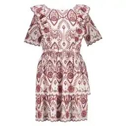 Women Cotton Mini Dress - Naf Naf