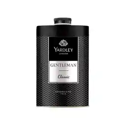 Yardley London Gentleman Classic Deodorizing Talc - 250g Fresh Woody Scent For Men Masculine Fragrance