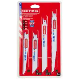 CRAFTSMAN Reciprocating Saw Blades, 9 Piece Kit (2058840)