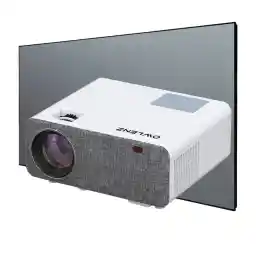 ویدئو پروژکتور النز مدل SD500 Smart Android به همراه پرده نمایش 120 اینچ