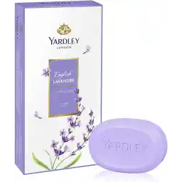 Yardely Lavender Soap - 150g (Pack of 3) | Long-Lasting, Rich Lather, Beautiful Fragrance | Lavender-Colored Bars