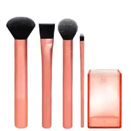 ست برس آرایشی ریل تکنیکس مدل Flawless مجموعه 4 عددی