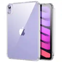 ESR for iPad mini 7 Case(2024、A17 Pro), iPad mini 7th/6th Generation Case (2024/2021), Slim and Light, Shock and Drop Protection, Yellowing Resistant, Hard Back, Supports Pencil Pro/USB-C, Clear