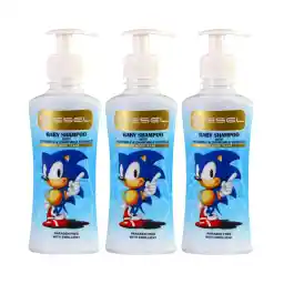 شامپو بچه هسل مدل CHAMOMILE حجم 250 میلی لیتر مجموعه 3 عددی