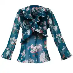 بلوز زنانه برنس مدل اقاقیا کد 61