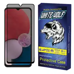 محافظ صفحه نمایش حریم شخصی وایت ولف مدل WGP3 مناسب برای گوشی موبایل سامسونگ Galaxy A13 4G