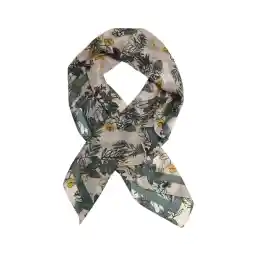 روسری ابریشم طرح دار زنانه - نف نف تک سایز