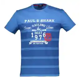 تی شرت نخی یقه گرد مردانه - پاول اند شارک