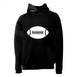 هودی ورزشی فوتبال فشن لاین FTBL 65 | مشکی/سفید