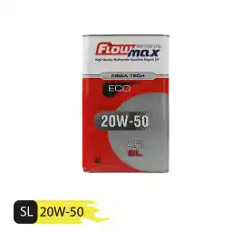 روغن موتور خودرو فلومکس مدل MEGATECH 20W50 ECO حجم 4 لیتر