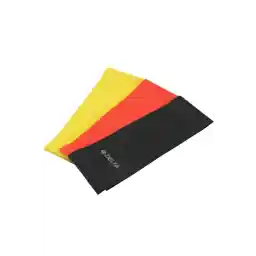 Delta 3 Adet Pilates Bandı Plates Egzersiz Direnç Lastiği Seti (Uç Kısmı Açık)