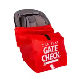 Jl Childress Gate Check Bag For Car Seats For Newborn And Above (Red)- 1 Count (Pack of 1)