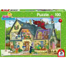 Schmidt Spiele 56151 Er is iets te beleven bij Bibi Blocksberg, 100 stukjes kinderpuzzel