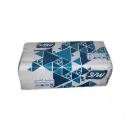 دستمال کاغذی 200 برگ سرو طرح مثلث