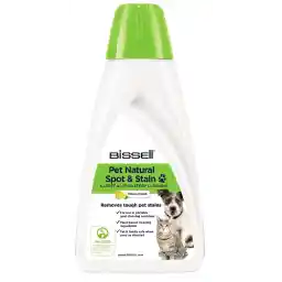 BISSELL® PET Natural Spot & Stain® Oplossing, 1L, voor draagbare tapijtreinigers, Citrusgeur