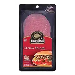 Boars Head, Slice Genoa Bh, 4 Ounce