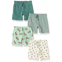 Amazon Essentials Unisex-Baby Cotton Pull-On Shorts - Discontinued Colors