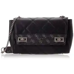 GUESS womens Katey Flap Shoulder Bag Katey Flap Shoulder Bag