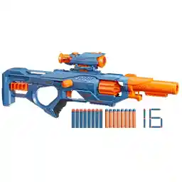 Nerf Elite 2.0 Eaglepoint RD-8-dartblaster, Speelgoed voor 8 jaar en Ouder, Blaster met Groot Bereik van 27 Meter en 16 Darts, Cadeau voor Jongen of Meisje, Buitenspeelgoed, Blauw