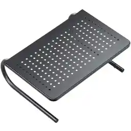 ERGO TAB Metal Monitor Stand Riser with Vented for Computer, Laptop, Notebook, Printer, Ergonomic 14.5 Platform 4 Inch Height (EBLL2)