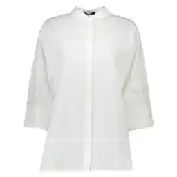 شومیز نخی آستین سه ربع زنانه - ویولتا بای مانگو