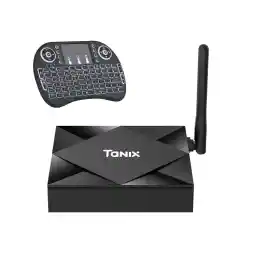 اندروید باکس تانیکس مدل 4/64- TX6S به همراه کیبورد هوشمند تاچ پد