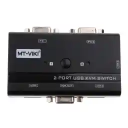 سوییچ KVM دو پورت USB ام تی وی کی مدل MUKS