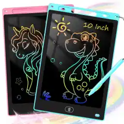 Mumoo Bear 2 Pack LCD Writing Tablet, Doodle Scribbler Pad 8.5 inch Colorful Screen Drawing Board Learning Gift for Kids, Educational Toys for 3-6 Years Old Boys & Girls Mumoo Bear 2 Pack LCD Writing Tablet, Doodle Scribbler Pad 8.5 inch Colorful Screen Drawing Board Learning Gift for Kids, Educational Toys for 3-6 Years Old Boys & Girls