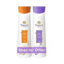 Yardley London Body Lotion - 200 Ml Twin Pack, (Imperial Sandalwood + English Lavender)