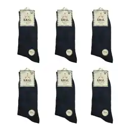 جوراب مردانه کرال کد 23006 بسته 6 عددی