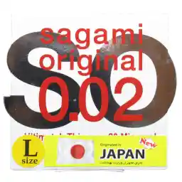 کاندوم بسیار نازک ساگامی مدل Large بسته یک عددی