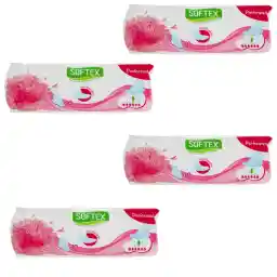 نوار بهداشتی سافتکس مدل Perfarated مجموعه 4 عددی