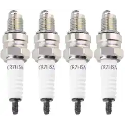 A7RTC CR7HSA Motorcycle Spark Plug A7RC A7TC CR7HSA 4549 Replace for GY6 Engine 50cc 70cc 90cc 100cc 110 125 150cc Motorcycle ATV Quad Scooter Go Kart Moped Chopper Buggy Dirt Racing Bike