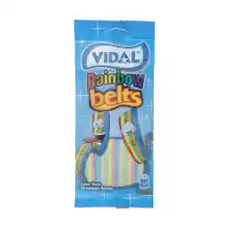 پاستیل ویدال طرح نواری رنگین کمان مقدار 100 گرم