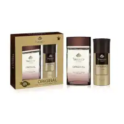 Yardley Original Perfumed Gift Set - Eau de Toilette 100ml + Body Spray 150ml | Fresh Fragrance For Masculine Elegance | For Men