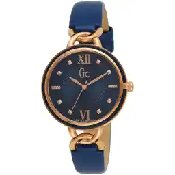 Gc Womens Quartz Watch, Analog Display And Stainless Steel Strap - Y49002L1Mf