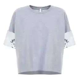 بلوز نخی یقه گرد زنانه - امپریال