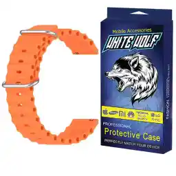 بند وایت ولف مدل WSB-Ocean مناسب برای ساعت هوشمند هایلو RT2 LS10 / Solar LS05 / RT LS05S / RS3 LS04 / GST LS09 / GST Lite / GS LS09A